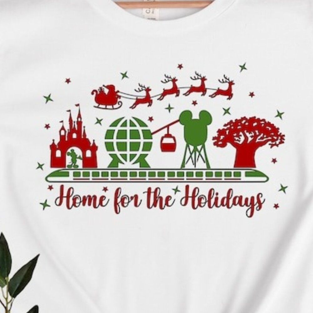 Home For The Holidays Christmas Shirt - Picture 2 of 4